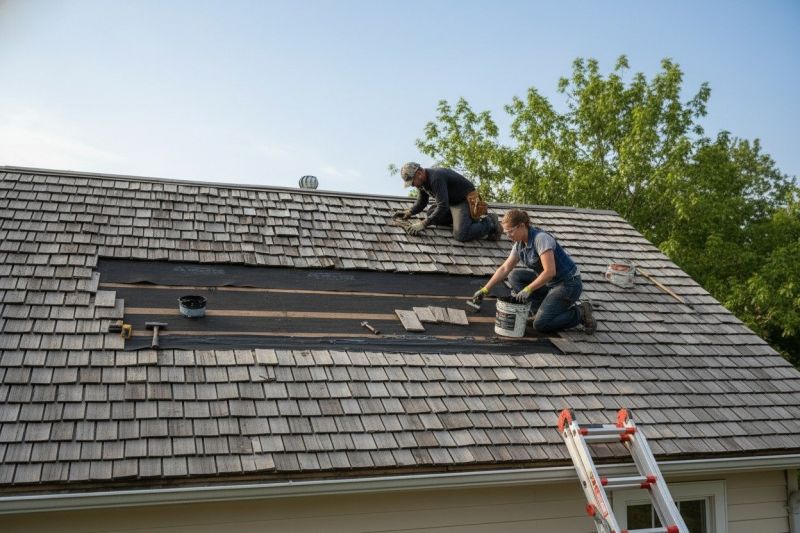 Cedar Shake Roof Repair Service