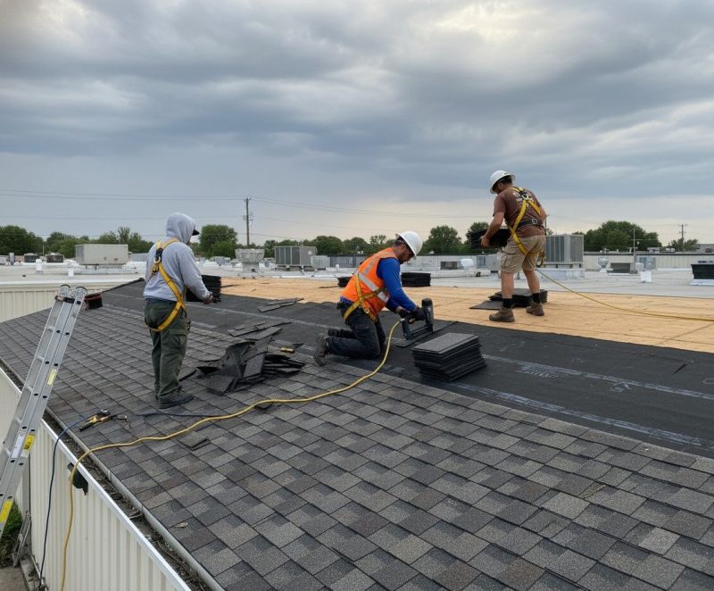 Roof Reshingling in Fredericksburg, VA