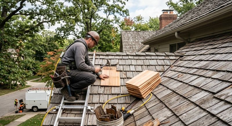 Cedar Shake Roof Repair Service